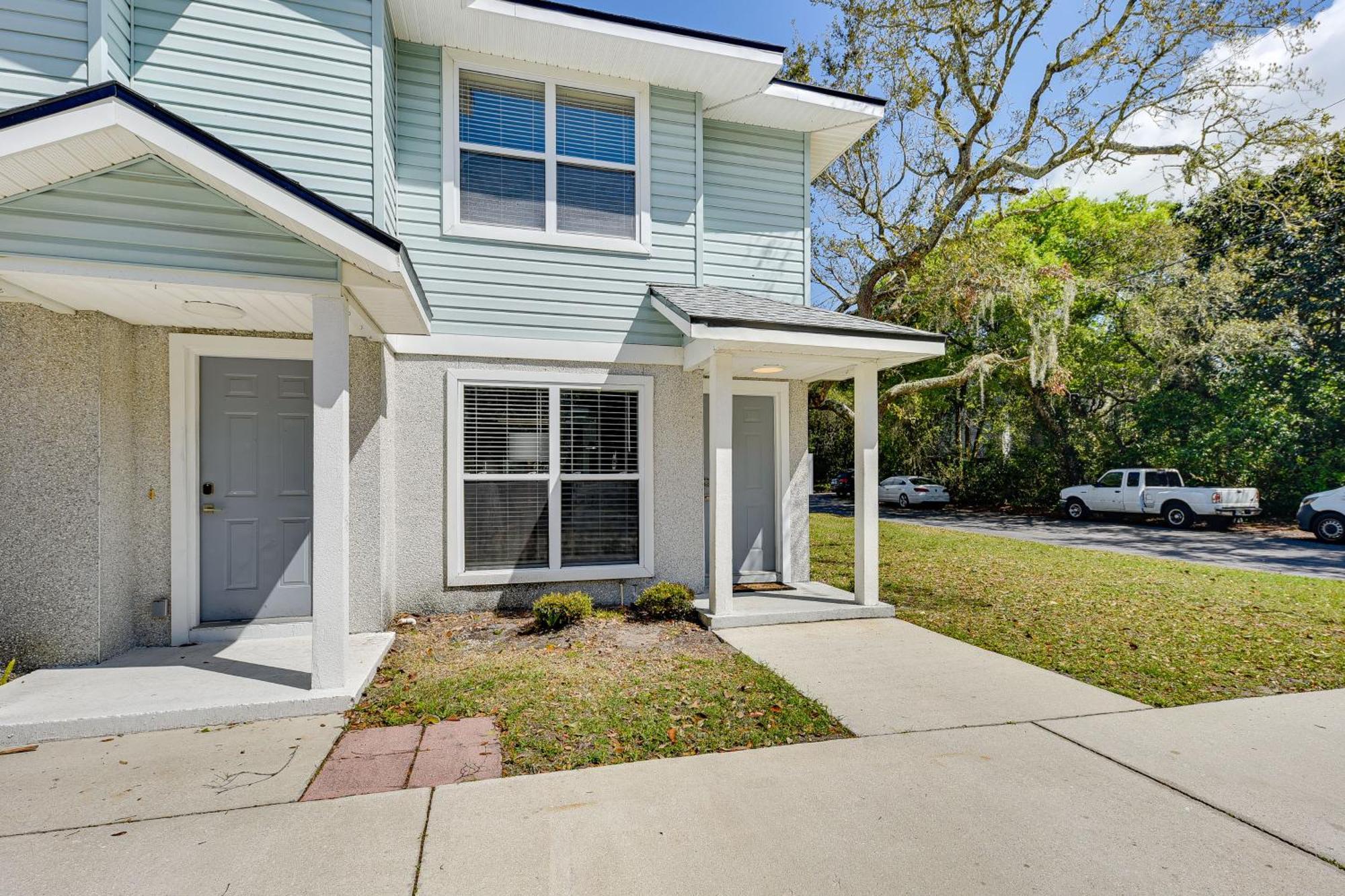Fernandina Beach Townhome, Steps To Public Beach Exterior photo